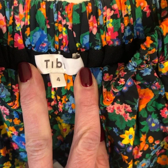 Tibi Multicolor Sabine Floral Maxi Skirt - Picture 4 of 8